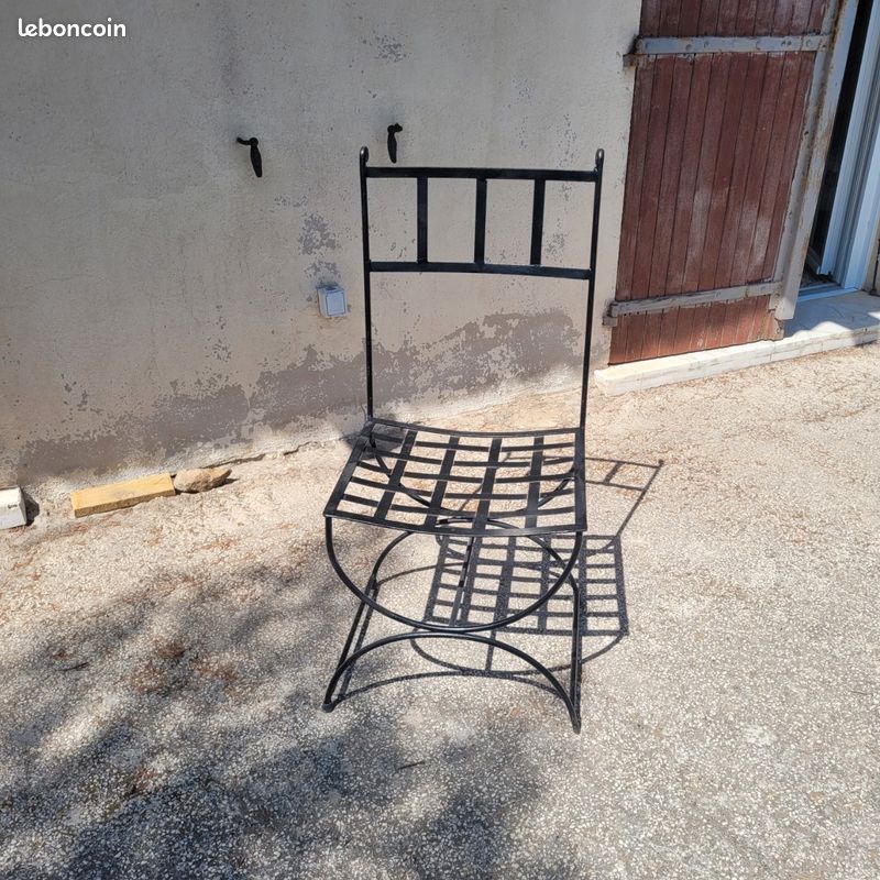 Chaise d exterieur " chateau " (image 3)