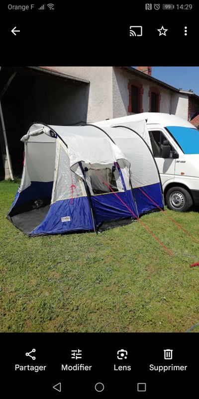 Toile de tente - Équipement caravaning