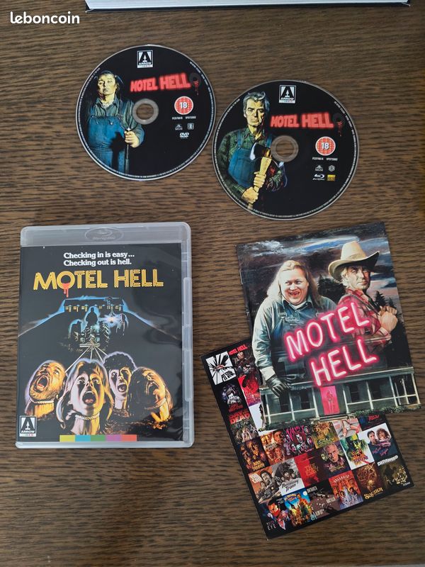 Motel Hell - Arrow Video Combo DVD + Blu Ray (image 1)