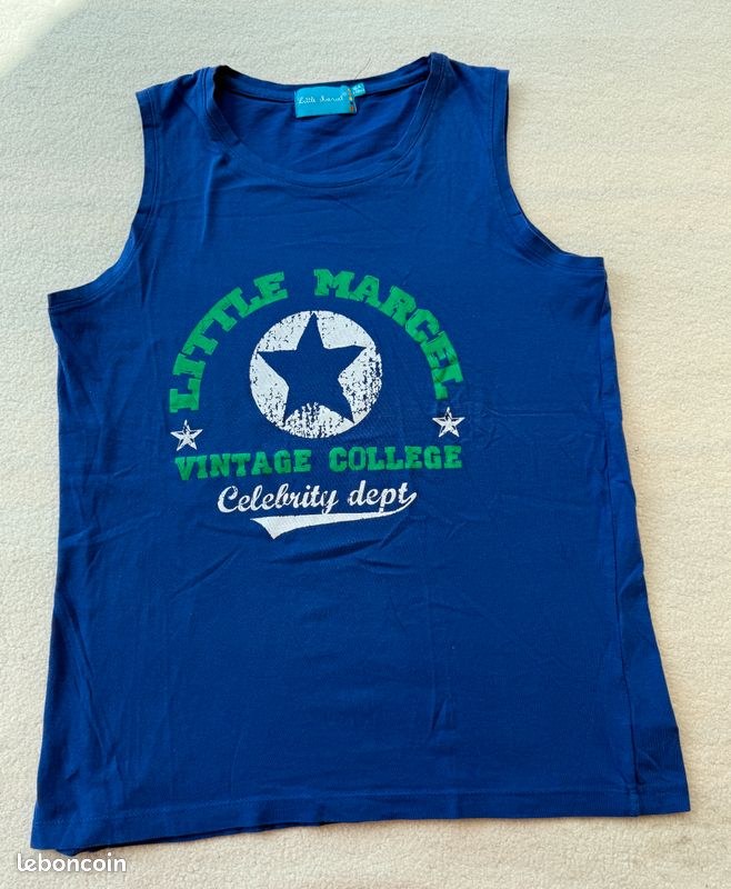 Tshirt débardeur LITTLE MARCEL 16 ans 170 cm Vêtements