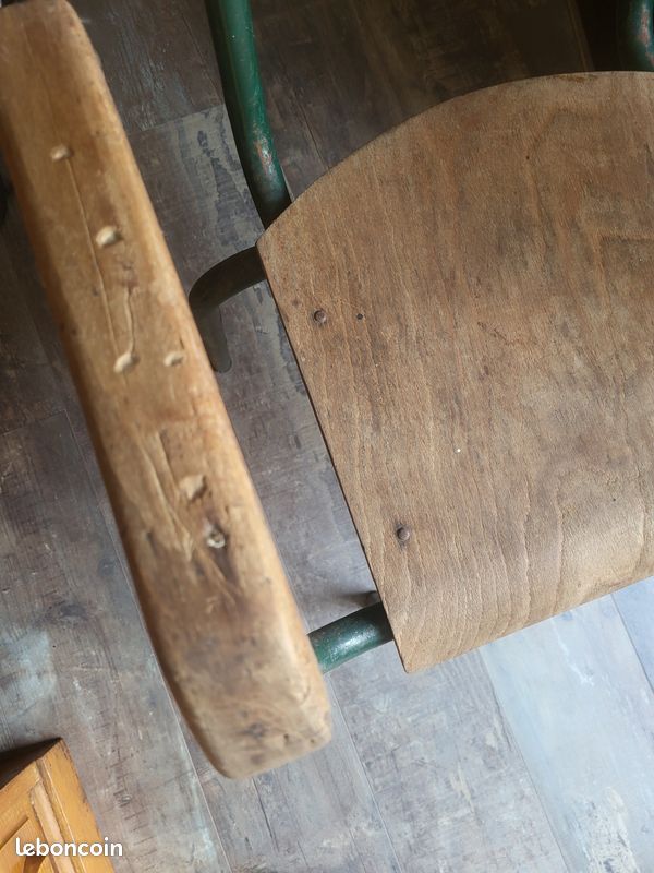 Magnifique fauteuil maître d'école année 50 (image 6)