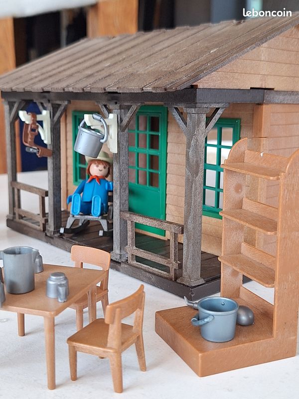 PLAYMOBIL 3556 FERME/BAUERNHAUS Fermiers Animaux Vintage system Klicky