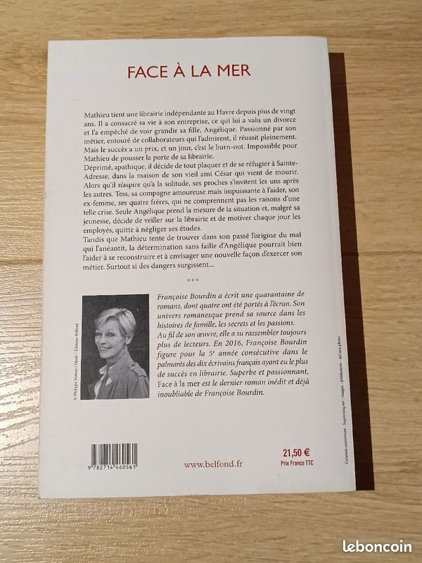 Livre Broché Françoise BOURDIN (image 3)