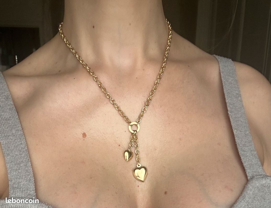 Collier Jasereon En Or Jaune - Neuf Sans Emballage