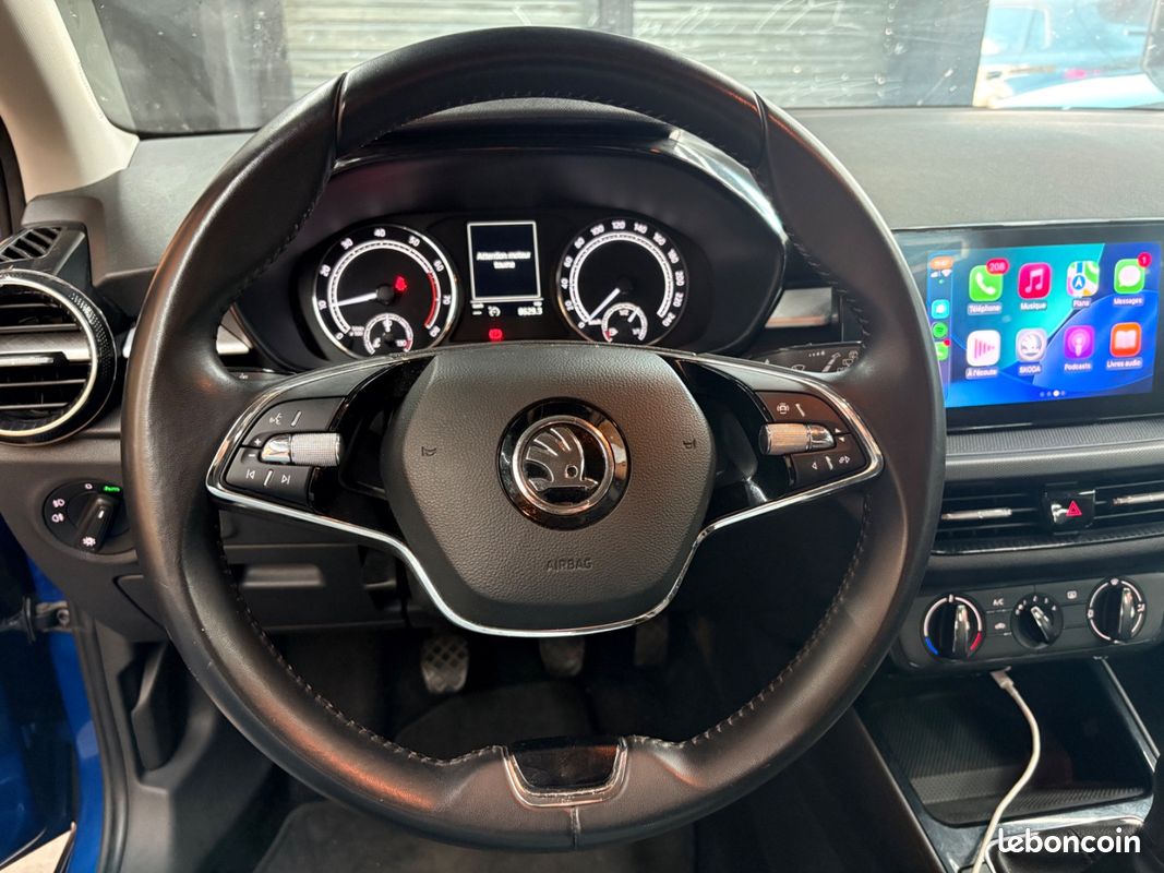 Skoda FABIA 1.0 TSI 95 CH BVM5 Ambition 2EME MAIN + CARPLAY + RADARS AV/AR + GARANTIE 12 MOIS (image 30)