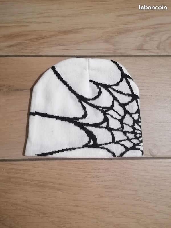 Bonnet Spider noir et blanc (image 2)