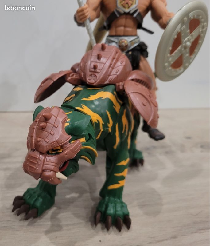 Musclor Et Son Tigre – He-Man – Mattel – MOTU – Complet Vintage