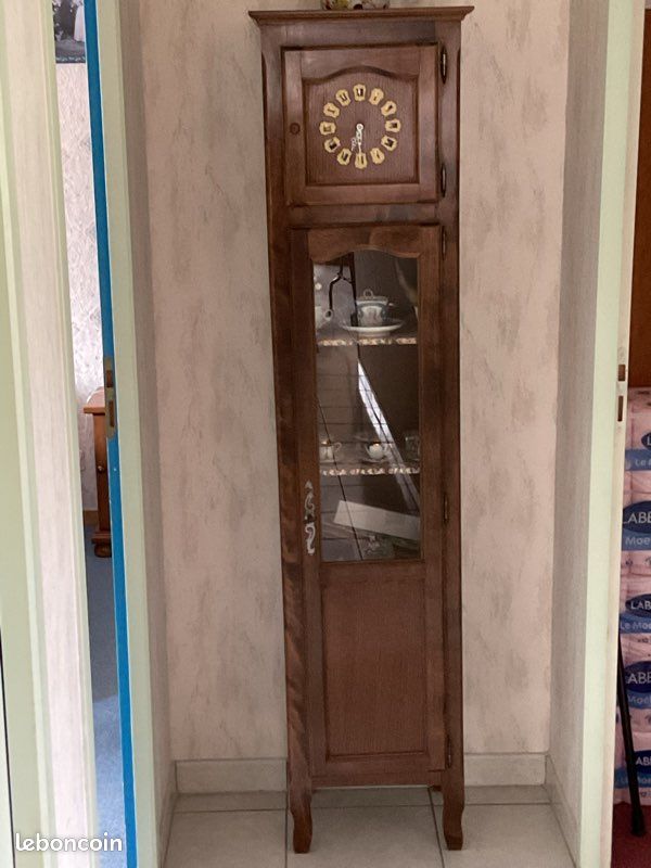 Meuble pendule vintage (image 1)