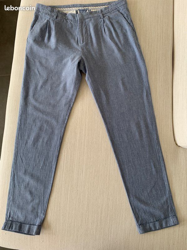 Pantalon bleu clair - Devred - taille 44 (image 8)