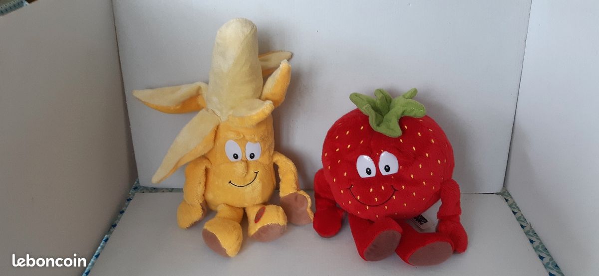 7 peluches fruits / légumes LIDL (image 3)