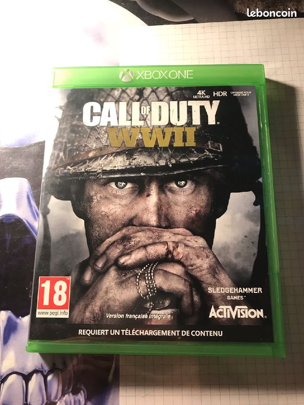 Jeu call of duty ww2 xbox one (image 1)