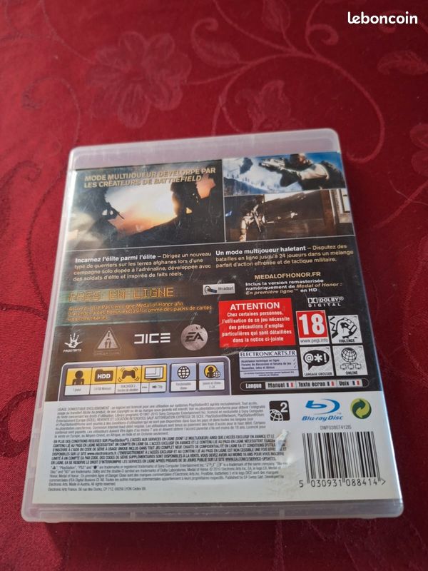 Jeu ps3 medal of honor (image 2)
