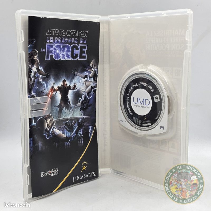 Star Wars le pouvoir de la Force PSP PlayStation Portable