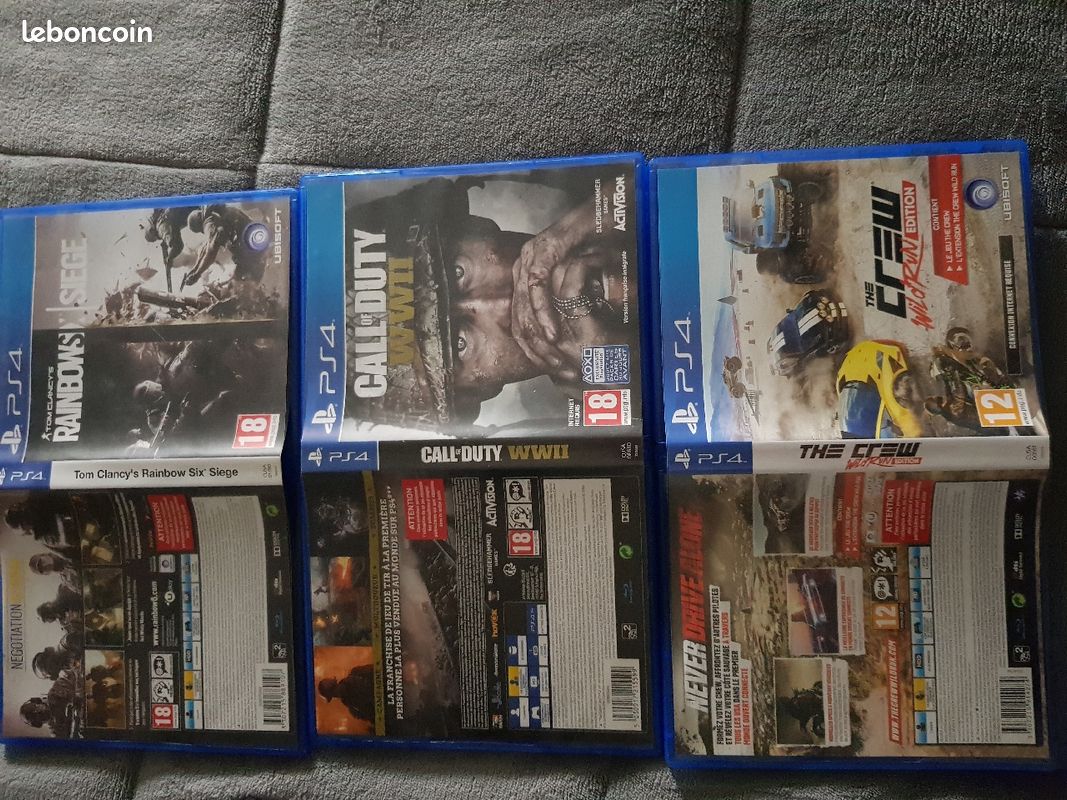 RAINBOWSIX, CALLOFDUTY WWII ET THE CREWwilotrun edition (image 3)
