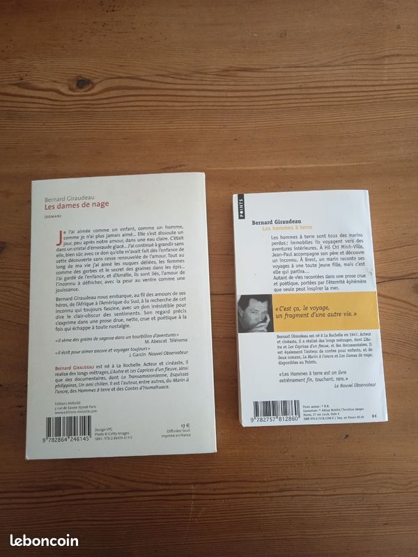 3 romans de BERNARD GIRAUDEAU (image 2)