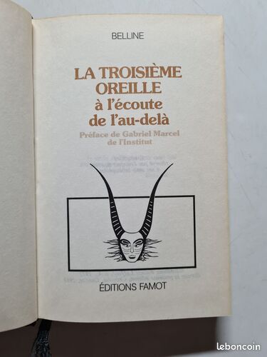 [Livre] La Troisième Oreille à l'écoute de l'au-delà - Bon état (image 1)