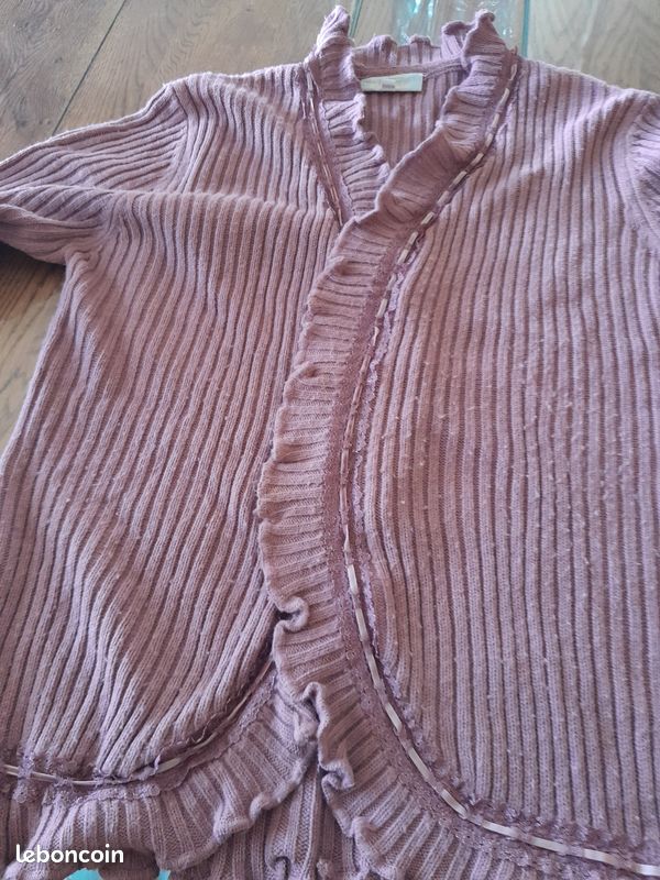 Gilet femme rose 46/48 (image 5)