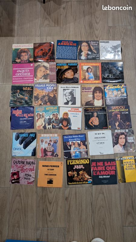 Lot de 45 et 33 tour (image 2)