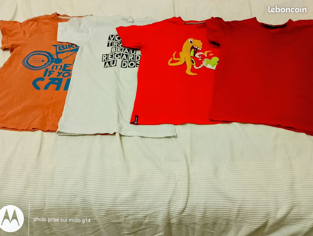 Tee-shirts ados : lot de 4 (image 1)