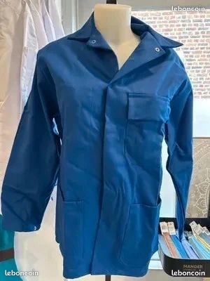 2 Vestes Bleu de Travail Taille: S (image 1)