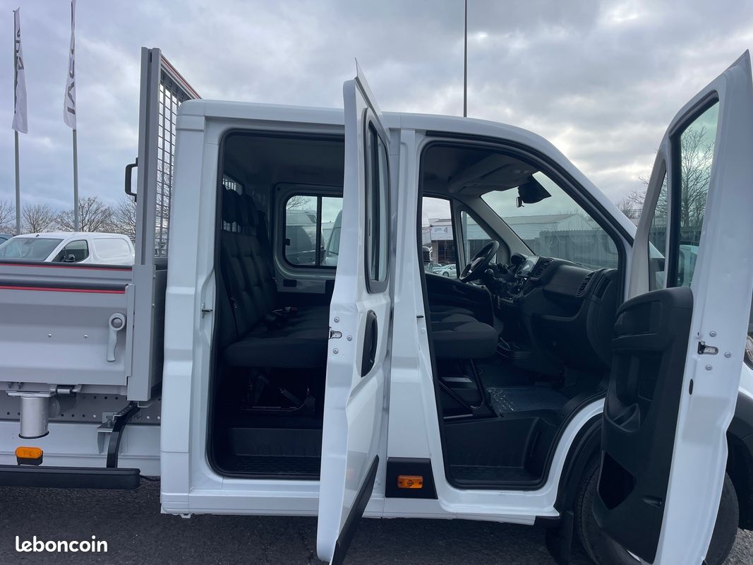 Fiat ducato benne 7 places 37990 ht garantie 8 ans (image 3)