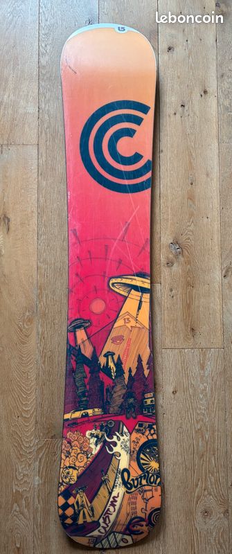 Snowboard Burton Custom 62 - Sport & Plein air Snowboard Burton Custom 62 - Sport & Plein air