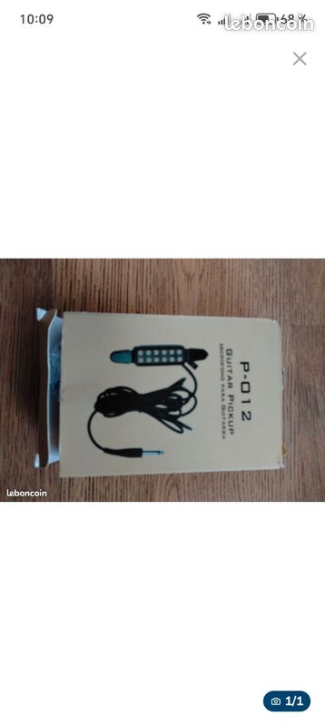 Micro acoustique guitare (image 1)