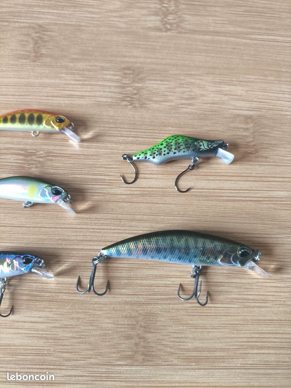 Lot leurres durs truites Ryuki et Sico lure (image 6)