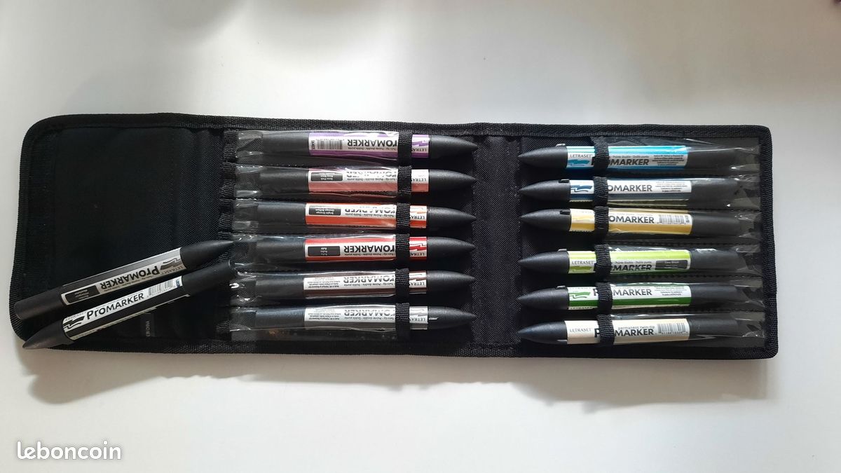 13 promarkers + 1 blender + pochette de rangement (image 2)