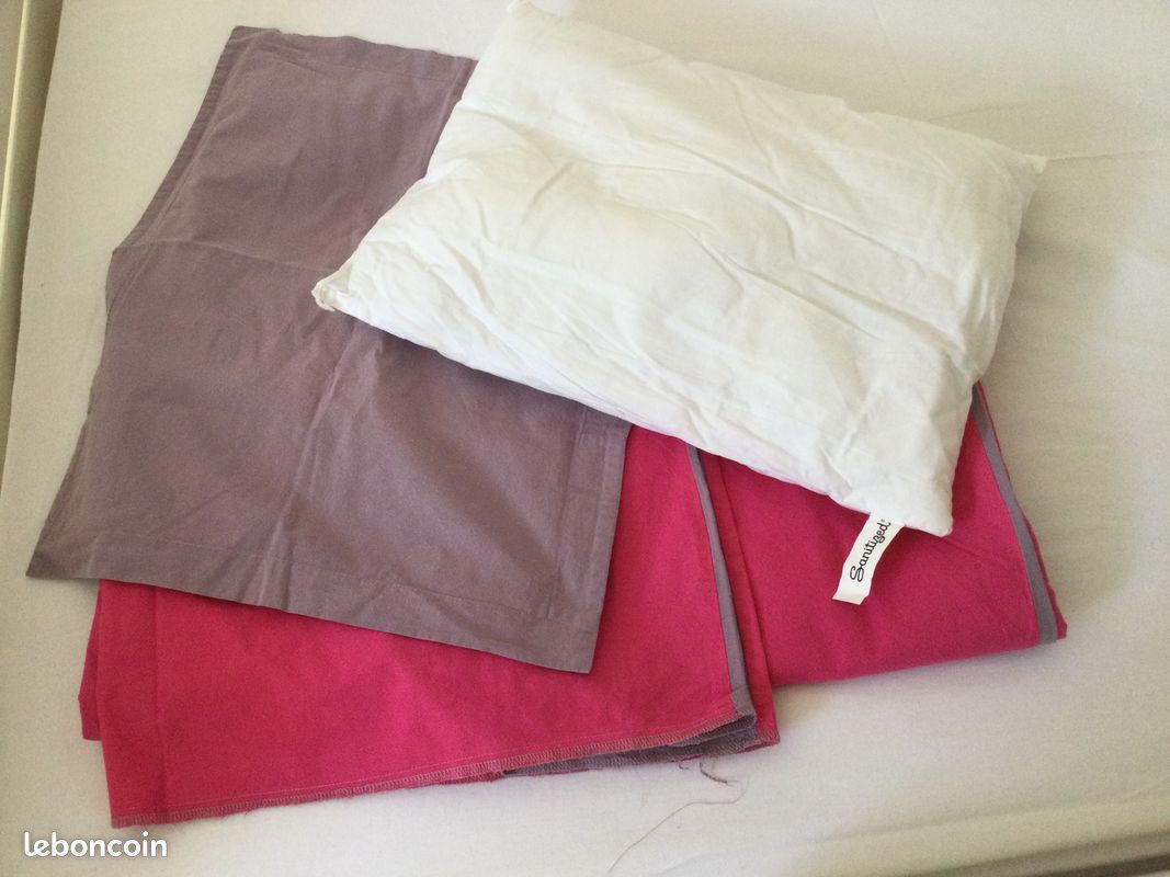 Housse de couette, oreiller, alèse pour lit évolutif (image 5)