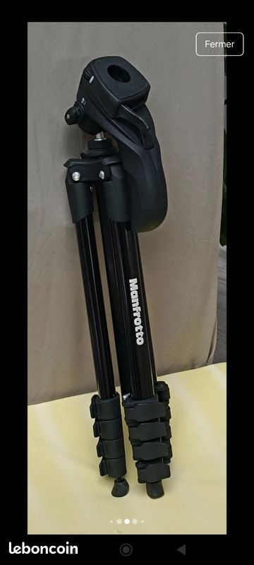 Trépied manfrotto Compact action N-BK (image 5)