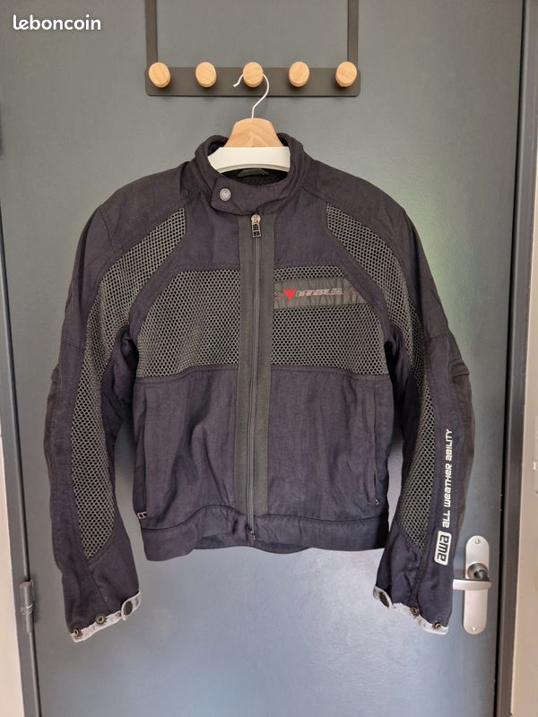 Blouson moto Dainese été Dorsale incluse Équipement moto