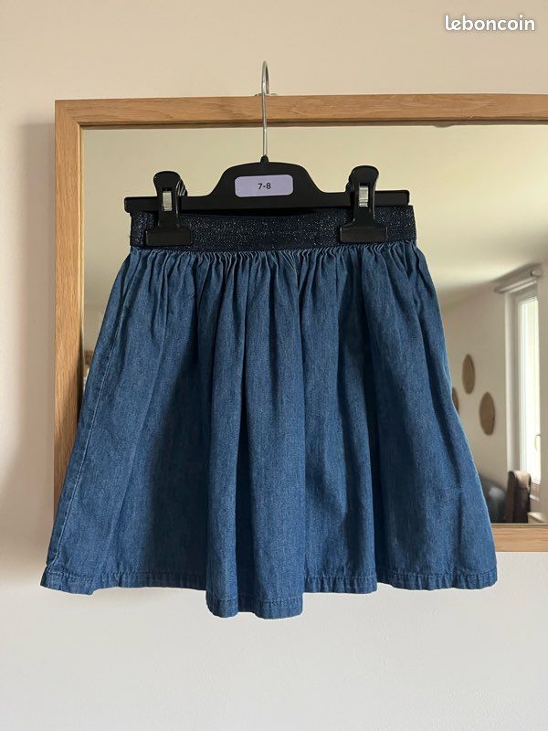 TEX VERBAUDET 10 Ans Fille : PANTALON COTON ET PULL ROSE hiver TBE