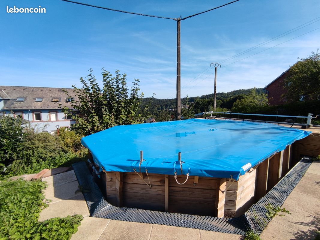 Bâche d'hivernage piscine hors sol 6,10 x 4 m (image 2)