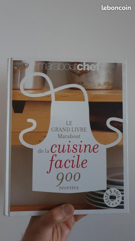 Marabout Chef - 900 recettes (''Testé 3 fois''... Le top, excellent livre pour bibliothèque culinaire, comme neuf) (image 1)