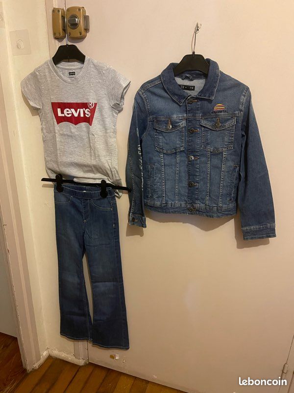 T-shirt blouson en jean Patalon (image 2)