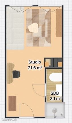 Appartement 1 pièce 25 m² · à Lyon · 25 m² · 109 000 €