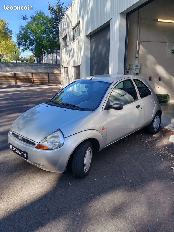 FORD KA 1.3 60ch - GRIS - 29/01/2001 - 117 100 KM - 3 490 - Garantie 3 mois incluse - Idéal ville ou jeune conducteur (image 3)