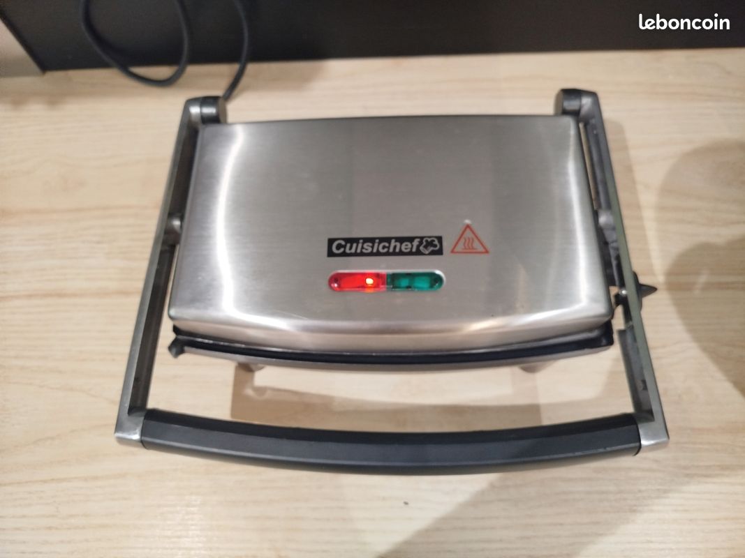 Appareil à panini, grill de contact (image 1)