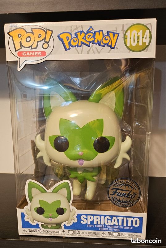 Figurine Pop Pokémon #957 pas cher : Ouistempo - Flocked