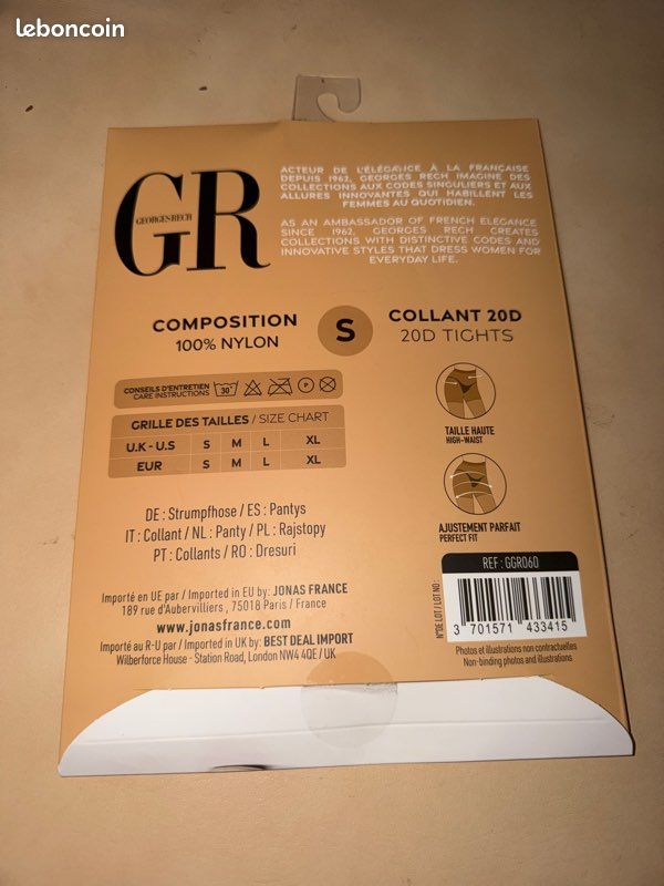 Collant semi transparent (image 2)