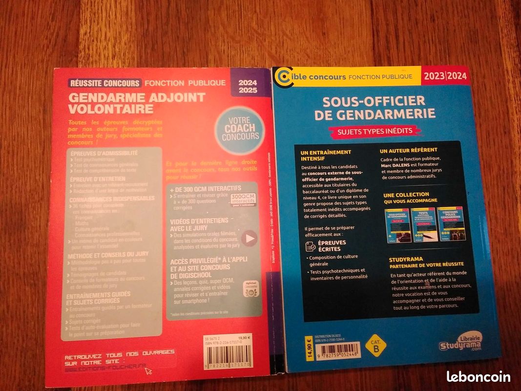 Livre concours gendarmerie (image 2)