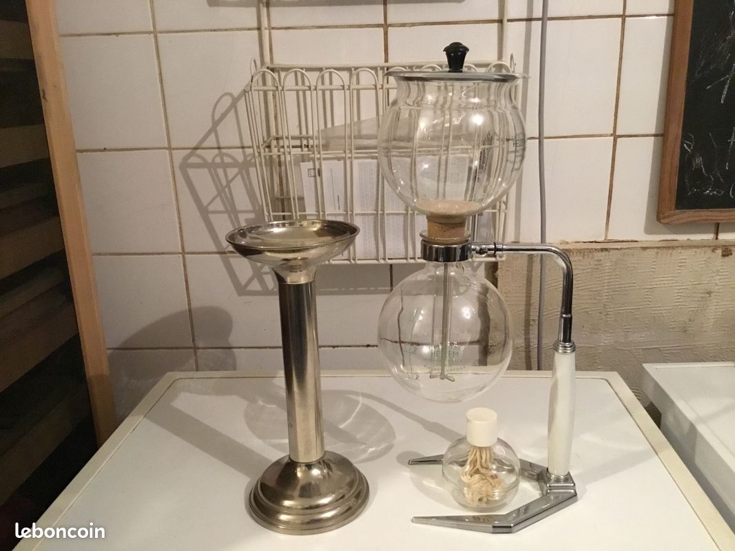 ANCIENNE CAFETIÈRE CONA Kirby Beard New Model B Pyrex Année 1960 ANCIENNE CAFETIÈRE CONA Kirby Beard New Model B Pyrex Année 1960