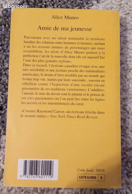 Livre "Amie de ma jeunesse" (image 2)