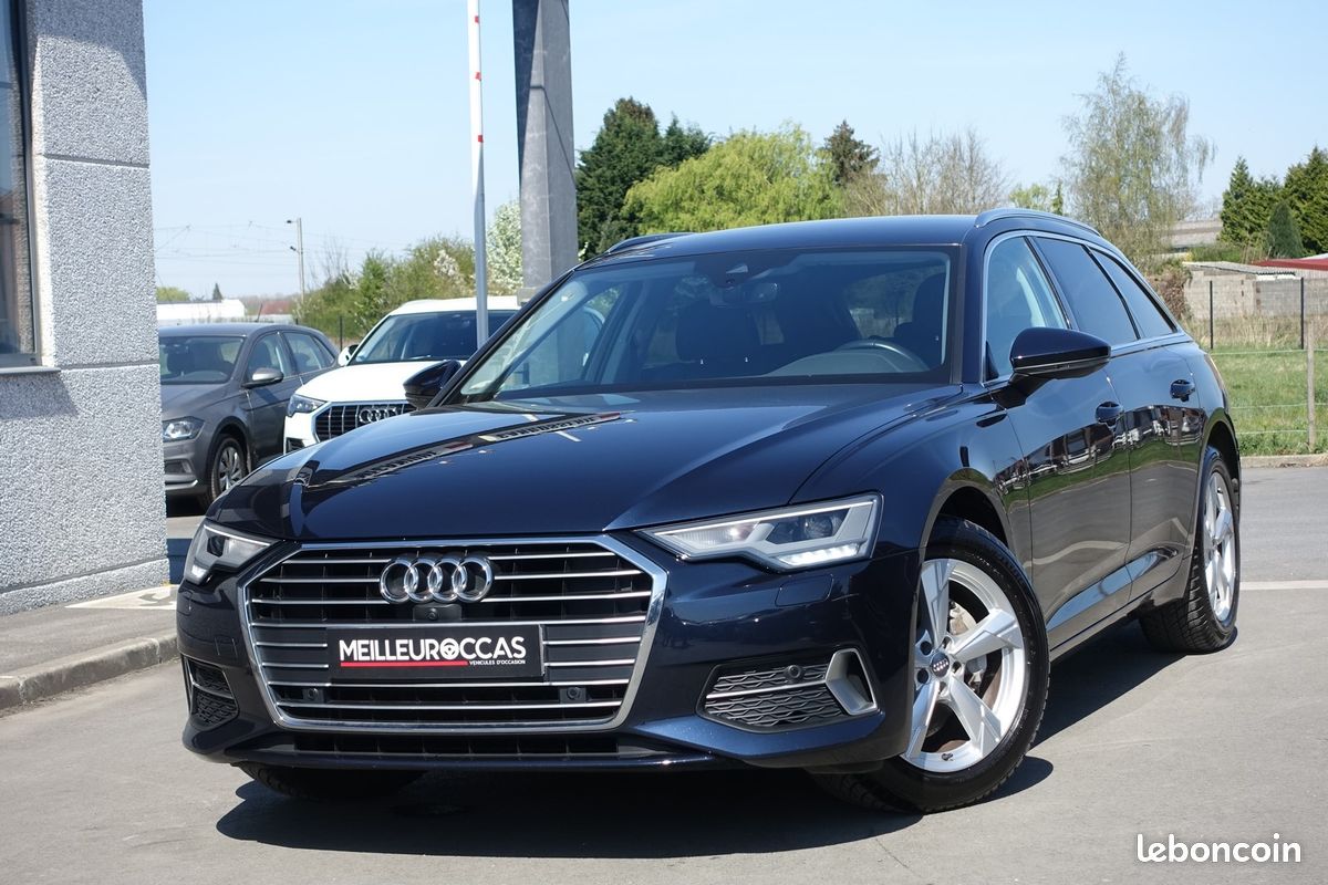 A6 Avant 35 Tdi Mhev S-Tronic Virtual cockpit/Semi-Cuir chauffant/Grd Gps Europe/Caméra 360°/Carplay/Accès confort/Attelage/Garantie 12 mois (image 1)