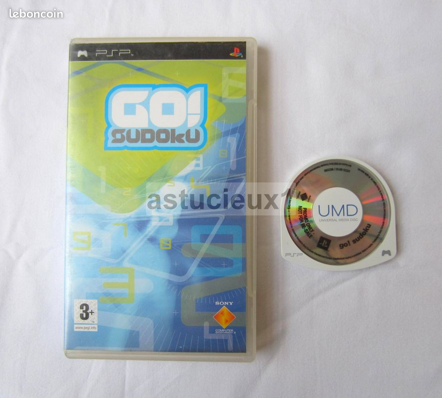 Go Sudoku Sony PSP playstation portable version française - testé (image 1)