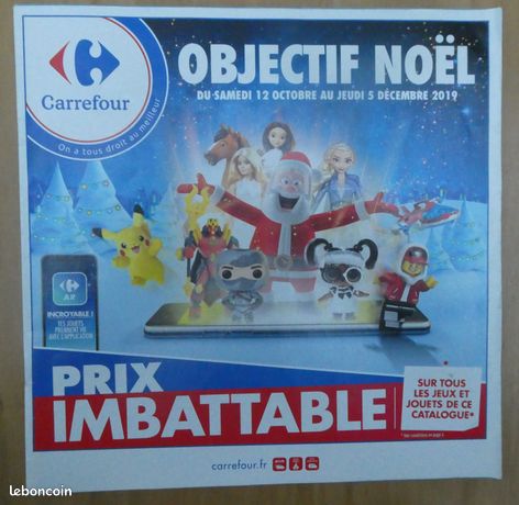2019 catalogue de Noel Jouets Carrefour Barbie DS Pokémon