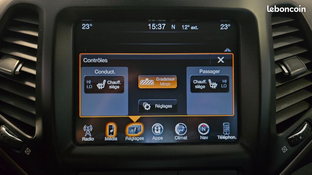 JEEP CHEROKEE 2.2 CRD 200 75EME ANNIVERSAIRE AWD ACTIVE-DRIVE BVA6 + ATTELAGe (image 30)