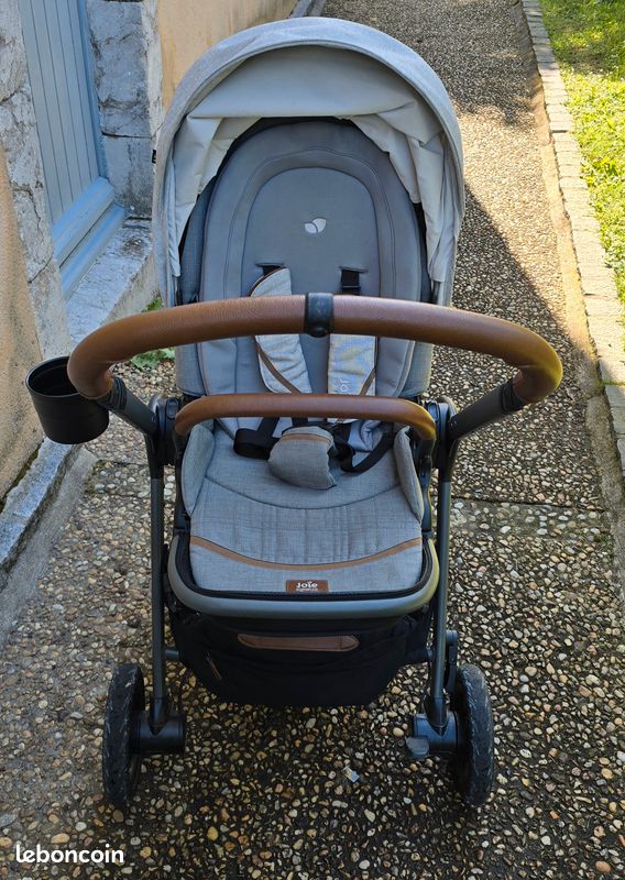 LOT JOIE Poussette + Coque + fixation isofix (image 3)