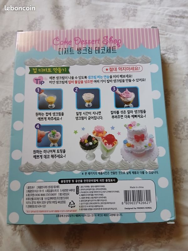 Set créatif neuf Cake dessert shop (image 4)